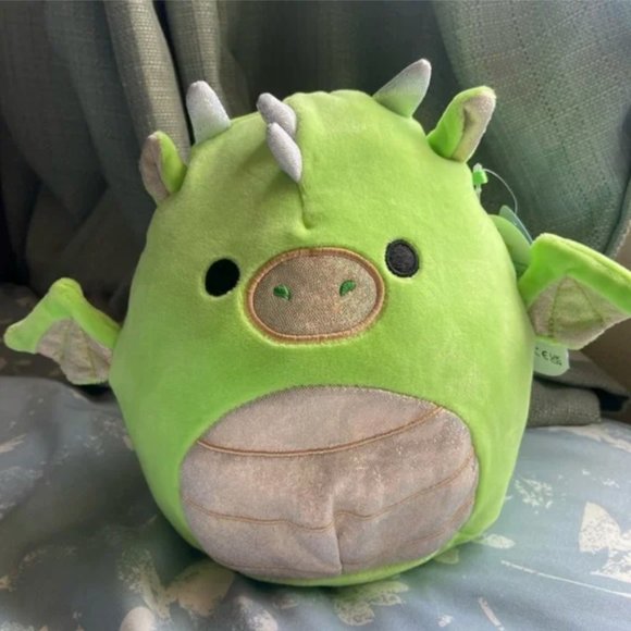 NWT Eyk the Dragon Green Squishmallow from the fantasy squad - Picture 1 of 4